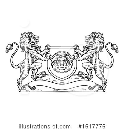 Royalty-Free (RF) Lion Clipart Illustration by AtStockIllustration - Stock Sample #1617776