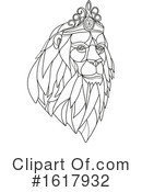 Lion Clipart #1617932 by patrimonio