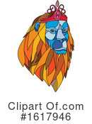 Lion Clipart #1617946 by patrimonio