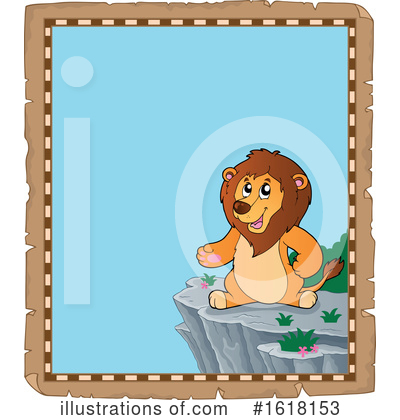 Royalty-Free (RF) Lion Clipart Illustration by visekart - Stock Sample #1618153