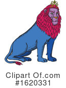 Lion Clipart #1620331 by patrimonio