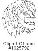 Lion Clipart #1625792 by patrimonio