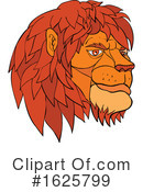 Lion Clipart #1625799 by patrimonio