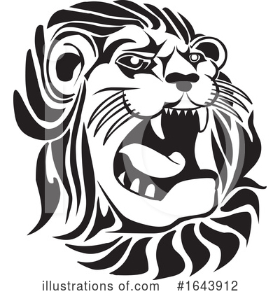 Royalty-Free (RF) Lion Clipart Illustration by Morphart Creations - Stock Sample #1643912