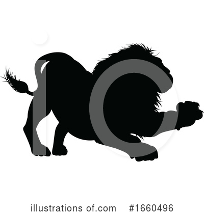 Royalty-Free (RF) Lion Clipart Illustration by AtStockIllustration - Stock Sample #1660496