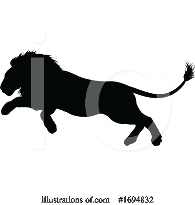Royalty-Free (RF) Lion Clipart Illustration by AtStockIllustration - Stock Sample #1694832