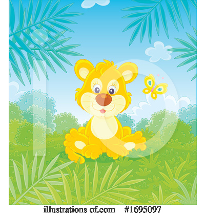 Royalty-Free (RF) Lion Clipart Illustration by Alex Bannykh - Stock Sample #1695097