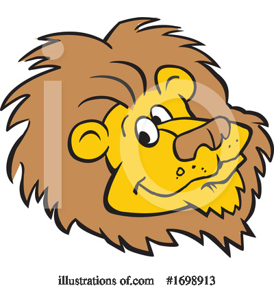 Lion Clipart #1698913 by Johnny Sajem