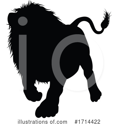 Royalty-Free (RF) Lion Clipart Illustration by AtStockIllustration - Stock Sample #1714422