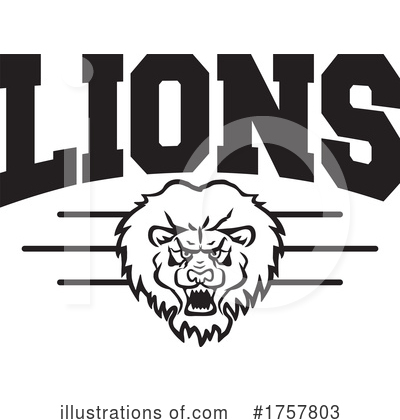 Lions Clipart #1757803 by Johnny Sajem
