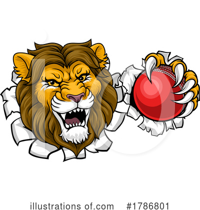 Royalty-Free (RF) Lion Clipart Illustration by AtStockIllustration - Stock Sample #1786801