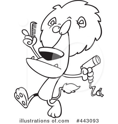 Lion Clipart #443093 by toonaday