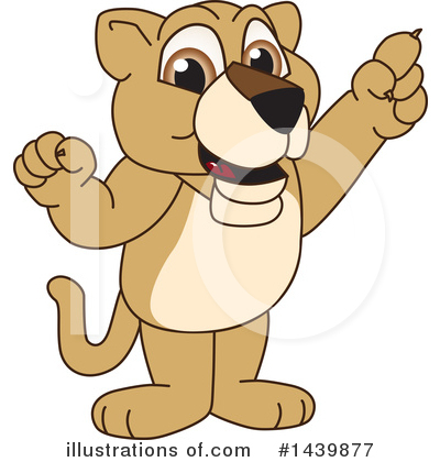 Royalty-Free (RF) Lion Cub Mascot Clipart Illustration by Mascot Junction - Stock Sample #1439877