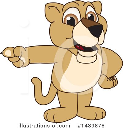 Royalty-Free (RF) Lion Cub Mascot Clipart Illustration by Mascot Junction - Stock Sample #1439878