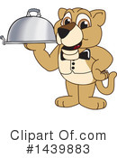 Lion Cub Mascot Clipart #1439883 by Mascot Junction