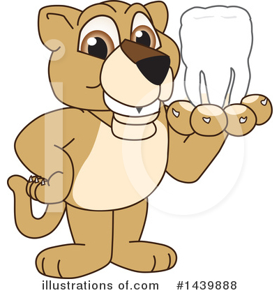 Royalty-Free (RF) Lion Cub Mascot Clipart Illustration by Mascot Junction - Stock Sample #1439888