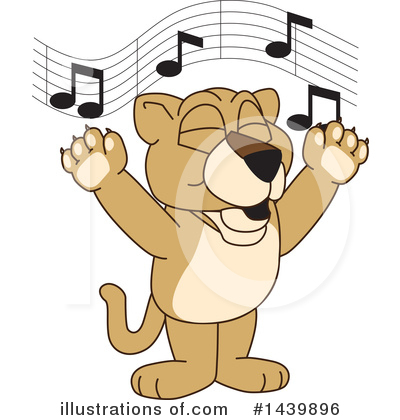 Royalty-Free (RF) Lion Cub Mascot Clipart Illustration by Mascot Junction - Stock Sample #1439896