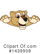 Lion Cub Mascot Clipart #1439908 by Mascot Junction
