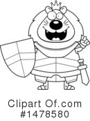 Lion Knight Clipart #1478580 by Cory Thoman