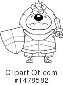 Lion Knight Clipart #1478582 by Cory Thoman