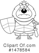 Lion Knight Clipart #1478584 by Cory Thoman