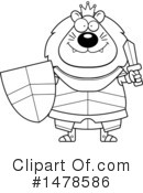 Lion Knight Clipart #1478586 by Cory Thoman