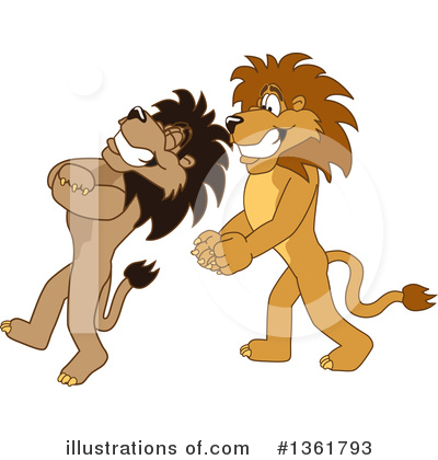 Lion Character Clipart #1361793 by Toons4Biz