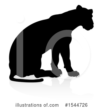 Cougar Clipart #1544726 by AtStockIllustration