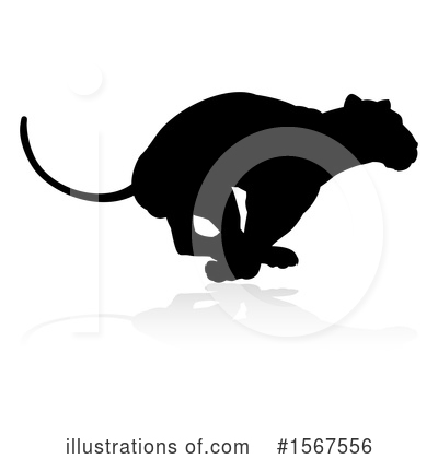 Cougar Clipart #1567556 by AtStockIllustration