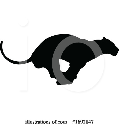 Cougar Clipart #1692047 by AtStockIllustration