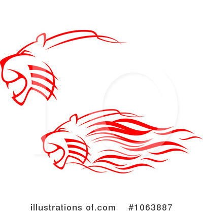 Royalty-Free (RF) Lions Clipart Illustration by Vector Tradition SM - Stock Sample #1063887