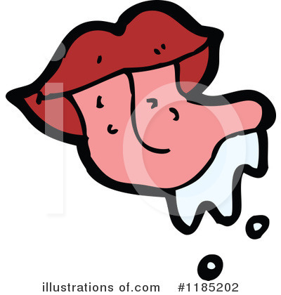 Royalty-Free (RF) Lips Clipart Illustration by lineartestpilot - Stock Sample #1185202