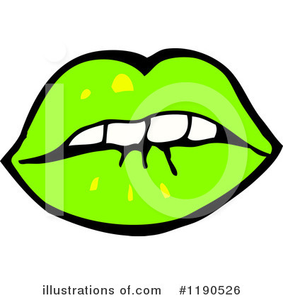 Royalty-Free (RF) Lips Clipart Illustration by lineartestpilot - Stock Sample #1190526