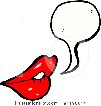 Royalty-Free (RF) Lips Clipart Illustration by lineartestpilot - Stock Sample #1190614