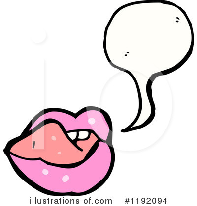 Royalty-Free (RF) Lips Clipart Illustration by lineartestpilot - Stock Sample #1192094