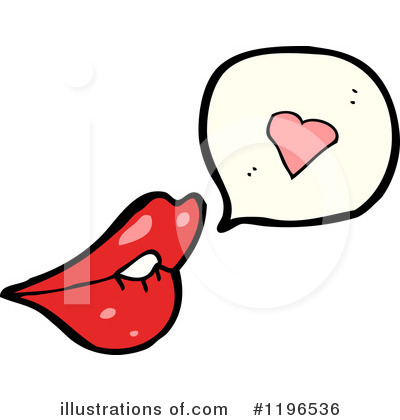 Royalty-Free (RF) Lips Clipart Illustration by lineartestpilot - Stock Sample #1196536