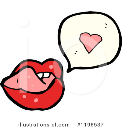 Royalty-Free (RF) Lips Clipart Illustration by lineartestpilot - Stock Sample #1196537