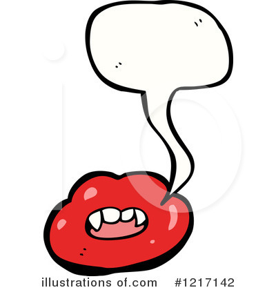 Royalty-Free (RF) Lips Clipart Illustration by lineartestpilot - Stock Sample #1217142