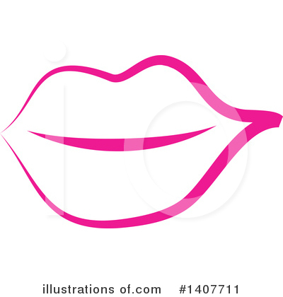 Royalty-Free (RF) Lips Clipart Illustration by Prawny - Stock Sample #1407711