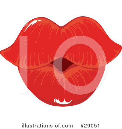 Kissing Clipart #29051 by Maria Bell