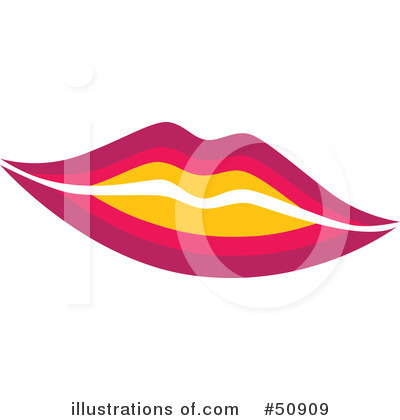 Royalty-Free (RF) Lips Clipart Illustration by Cherie Reve - Stock Sample #50909