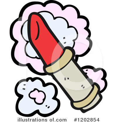 Royalty-Free (RF) Lipstick Clipart Illustration by lineartestpilot - Stock Sample #1202854