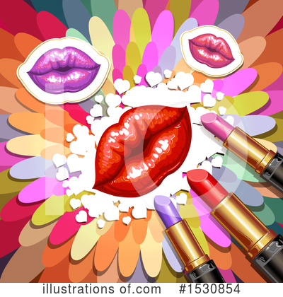 Royalty-Free (RF) Lipstick Clipart Illustration by merlinul - Stock Sample #1530854