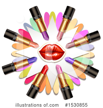 Royalty-Free (RF) Lipstick Clipart Illustration by merlinul - Stock Sample #1530855