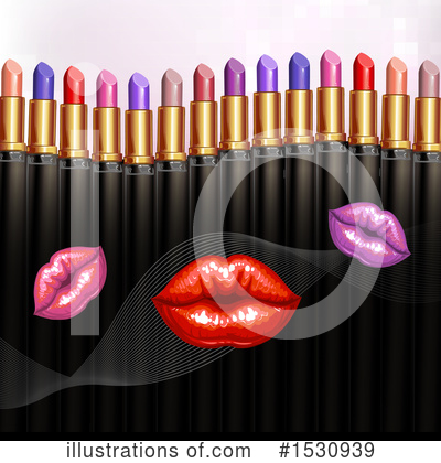 Royalty-Free (RF) Lipstick Clipart Illustration by merlinul - Stock Sample #1530939
