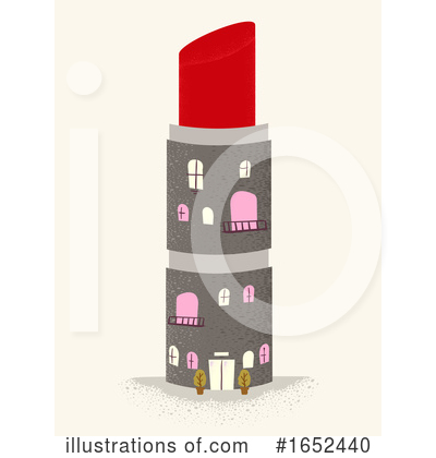 Royalty-Free (RF) Lipstick Clipart Illustration by BNP Design Studio - Stock Sample #1652440