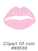 Lipstick Kiss Clipart #86538 by Pams Clipart
