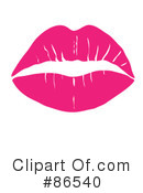 Lipstick Kiss Clipart #86540 by Pams Clipart
