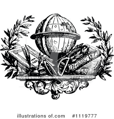 Desk Globe Clipart #1119777 by Prawny Vintage