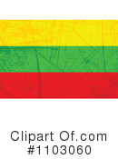 Lithuanian Flag Clipart #1103060 by Andrei Marincas